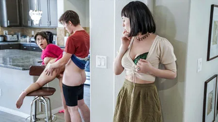 FamilyStrokes – Olive Glass & Nicole Aria – New Family Man